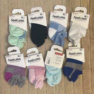 Feetures High Performance Athletic Socks - Assorted Colors, for men and  women.